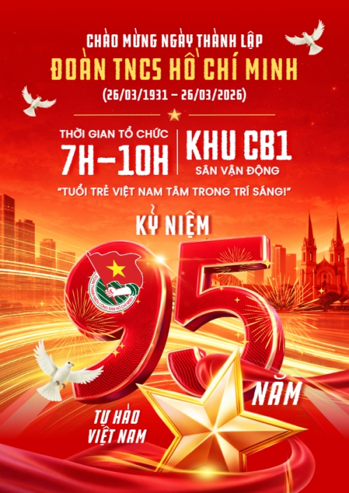 Mẫu thiết kế Thư mời Kỷ niệm ngày thành lập Đoàn TNCS Hồ Chí Minh 26/3 1777566052