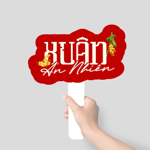 Mẫu thiết kế Hashtag cầm tay Xuân an nhiên 1777143270