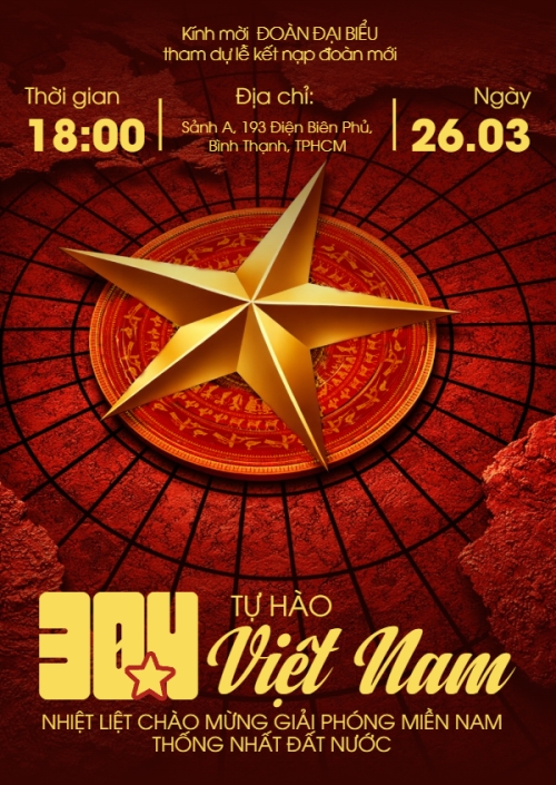 Mẫu thiết kế Thư mời Tự hào Việt Nam 1776449863
