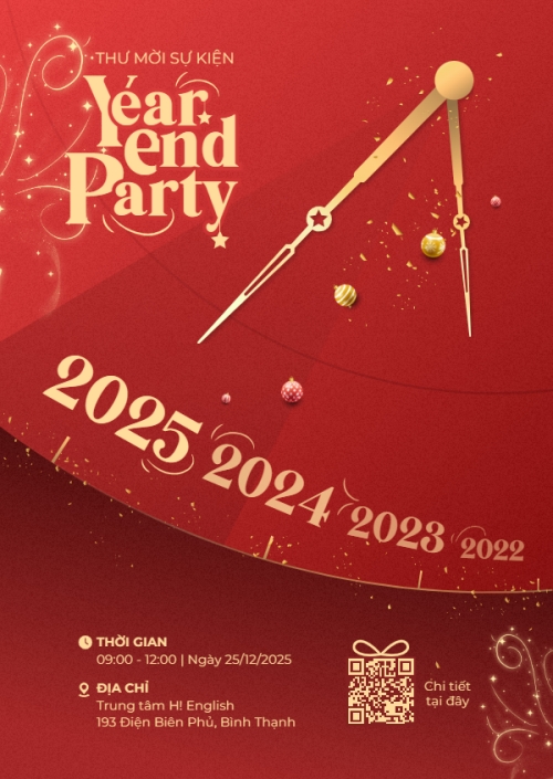 Mẫu thiết kế Thư mời Year end party 1777566705
