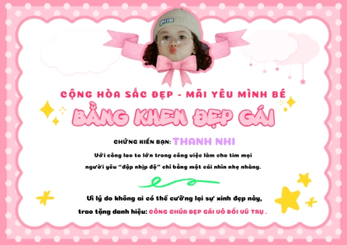 Mẫu thiết kế Bằng khen Bằng khen đẹp gái 1777128908