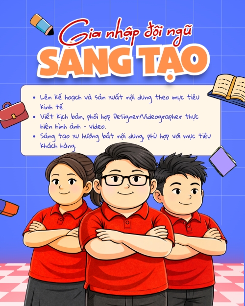 Mẫu thiết kế Bài post MXH dọc Gia nhập đội ngủ sáng tạo 1776791201