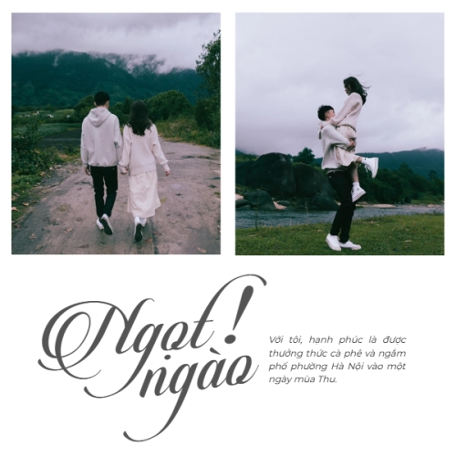 Mẫu thiết kế Photobook vuông Couple, cặp đôi, người yêu, lover, tình yêu, love, đơn giản, simple, cute, dễ thương 1778450976