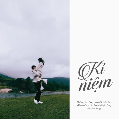 Mẫu thiết kế Photobook vuông Couple, cặp đôi, người yêu, lover, tình yêu, love, đơn giản, simple, cute, dễ thương 1778450976