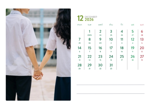 Mẫu thiết kế Lịch để bàn Tết, Xuân, Bính Ngọ, năm 2026, 2026, hiện đại, sang trọng, modern 1778442615