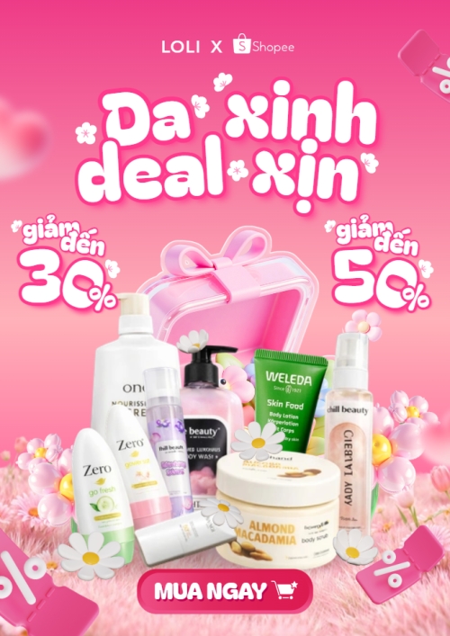 Mẫu thiết kế Poster chuẩn Da xinh deal xịn 1777579955