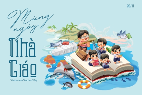 Mẫu thiết kế Banner - Băng rôn Mừng ngày nhà giáo 1777575783