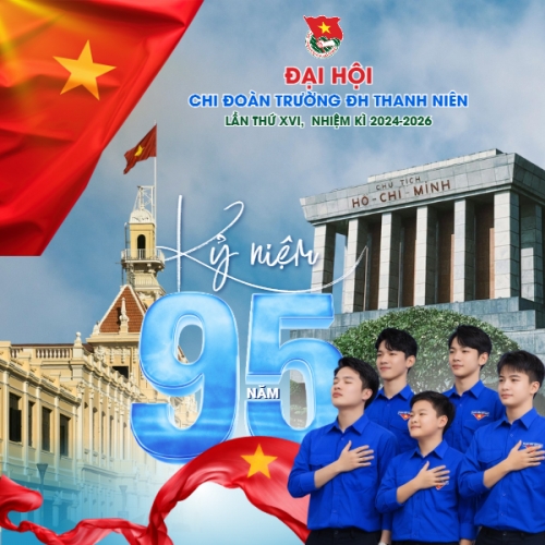 Mẫu thiết kế Bài post MXH vuông Kỷ niệm ngày thành lập Đoàn TNCS Hồ Chí Minh 26/3 1778258015