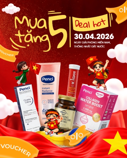 Mẫu thiết kế Bài post MXH dọc Mua 5 tặng 5 deal 30/4 1778442187