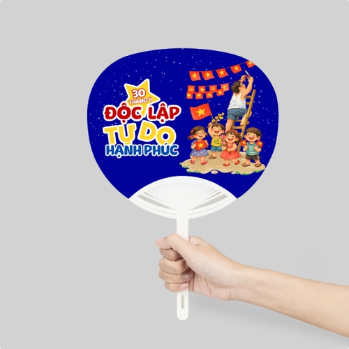 Mẫu thiết kế Quạt cầm tay Độc lập-Tự do-Hạnh phúc 1778456098