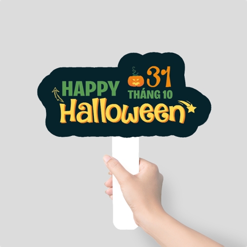 Mẫu thiết kế Hashtag cầm tay Halloween, lễ hội ma quái, sự kiện, event, dễ thương, cute, chibi, hoạt hình, cartoon 1777609897