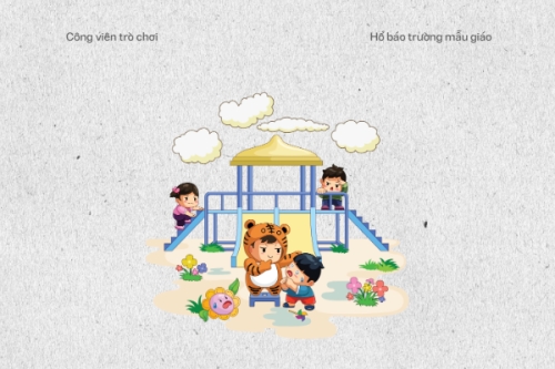 Mẫu thiết kế Postcard Học sinh, trẻ em, dễ thương, cute, chibi, hoạt hình, cartoon 1779474682