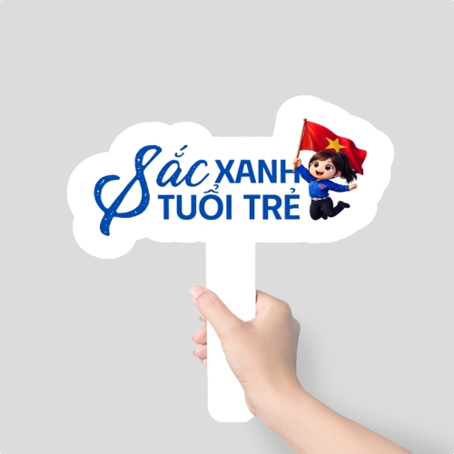 Mẫu thiết kế Hashtag cầm tay Ngày thành lập Đoàn TNCS Hồ Chí Minh 20/3 1778441939