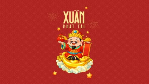 Mẫu thiết kế Hình nền máy tính Xuân phát tài 1778442218