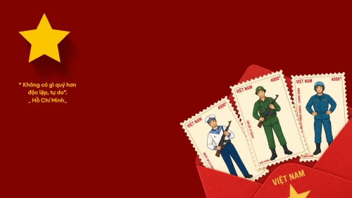 Mẫu thiết kế Hình nền máy tính Mừng ngày Giải phóng miền Nam, thống nhất đất nước 1777579958