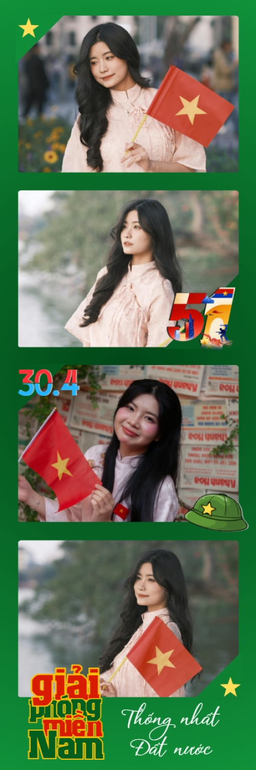 Mẫu thiết kế Bộ Ảnh Photobooth Giải phóng miền nam 1779999411