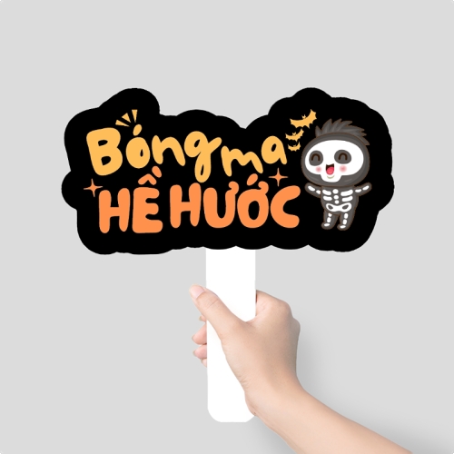 Mẫu thiết kế Hashtag cầm tay Halloween, lễ hội ma quái, sự kiện, event, dễ thương, cute, chibi, hoạt hình, cartoon 1778455965