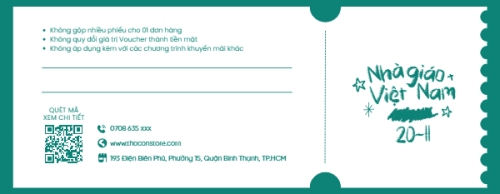 Mẫu thiết kế Gift voucher Tiên học lễ hậu học văn 20/11 1778452890