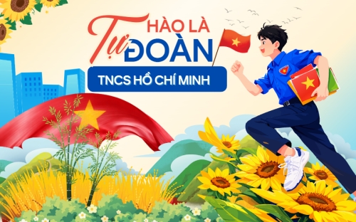 Mẫu thiết kế Banner - Băng rôn Tự hào là Đoàn TNCS HCM 1778441799