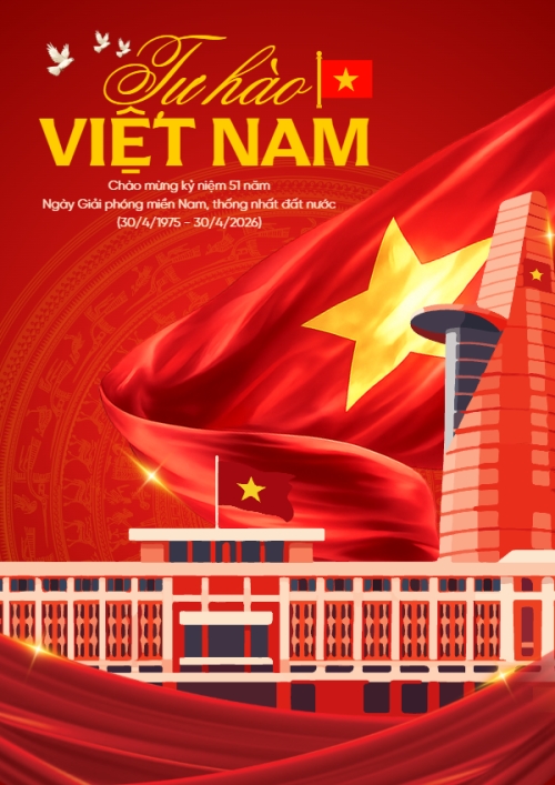 Mẫu thiết kế Poster chuẩn Tự hào Việt Nam 1777575546