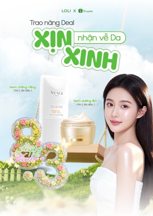 Mẫu thiết kế Poster chuẩn Trao nàng deal xịn nhận về da xinh 1777579955