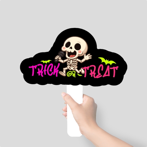 Mẫu thiết kế Hashtag cầm tay Halloween, lễ hội ma quái, sự kiện, event, dễ thương, cute, chibi, hoạt hình, cartoon 1777610060