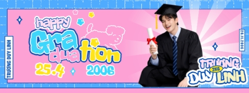 Mẫu thiết kế Banner cầm tay Chúc mừng tốt nghiệp 1778674943