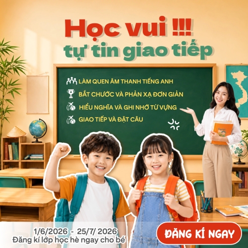 Mẫu thiết kế Bài post MXH vuông Học vui tụe tin giao tiếp 1780239078