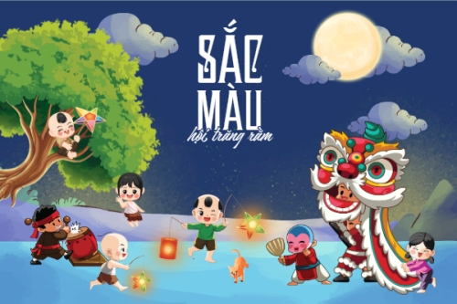 Mẫu thiết kế Thank you card 	Trung thu, Tết Đoàn Viên, mid-autumn festival, sự kiện, event, dễ thương, cute, chibi, hoạt hình, cartoon 1778446640