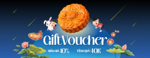 Mẫu thiết kế Gift voucher Trung thu, Tết Đoàn Viên, mid-autumn festival, sự kiện, ẩm thực, food, event, hiện đại, modern, cute, dễ thương, chibi 1778456405