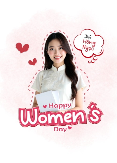 Mẫu thiết kế Sổ tay Happy women day 1778443032