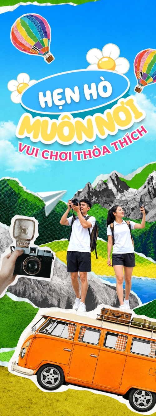 Mẫu thiết kế Standee Hẹn hò muôn nơi 1780237282