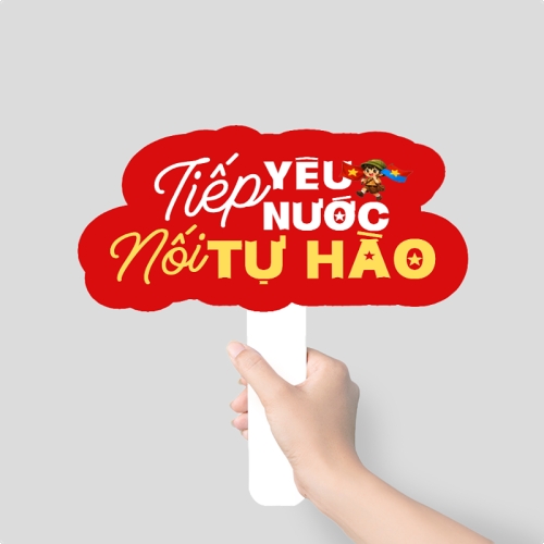 Mẫu thiết kế Hashtag cầm tay Tiếp yêu nước nối tự hào 1777575361
