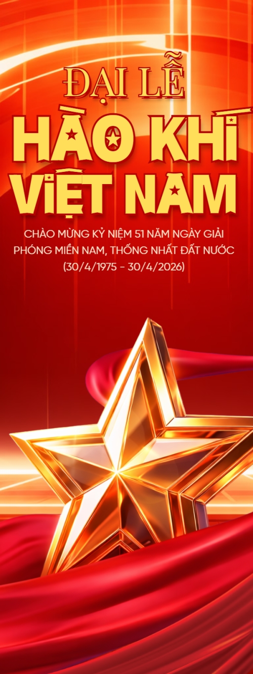 Mẫu thiết kế Standee Đại lễ hào khí Việt Nam 1777570621