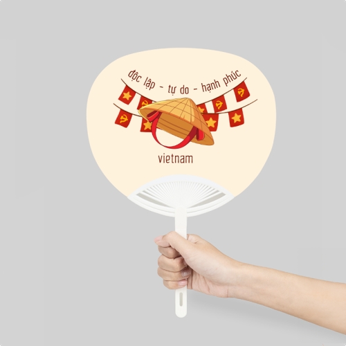 Mẫu thiết kế Quạt cầm tay Độc lập-Tự do-Hạnh phúc 1778456098