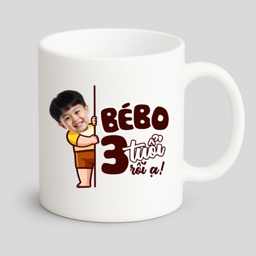 Mẫu thiết kế Ly sứ (cốc) Bé trai, boy, cá nhân, nhân vật, personal style, signature, dễ thương, cute, chibi, hoạt hình, cartoon 1778438784
