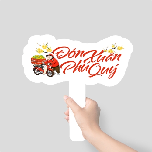 Mẫu thiết kế Hashtag cầm tay Đón xuân phú quý 1778442554