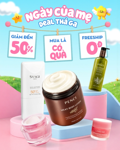Mẫu thiết kế Bài post MXH dọc Ngày của mẹ deal thả ga 1778442187