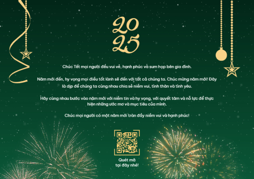 Mẫu thiết kế Thiệp chúc mừng Tết, Xuân, 2025, hiện đại, modern 1778442285