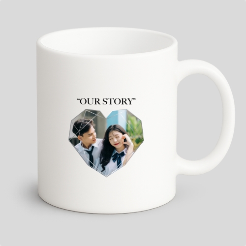 Mẫu thiết kế Ly sứ (cốc) Couple, cặp đôi, tình yêu, love, đơn giản, simple, minimalist, tối giản 1777641207