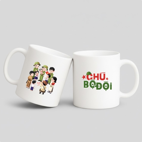 Mẫu thiết kế Ly sứ (cốc) Chú Bộ Đội 1777646091