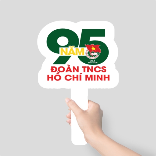 Mẫu thiết kế Hashtag cầm tay 95 năm Đoàn TNCS Hồ Chí Minh 1778446322