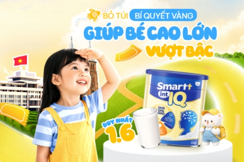 Mẫu thiết kế Bài post MXH ngang Giúp bé cao lớn vượt bậc 1778977583