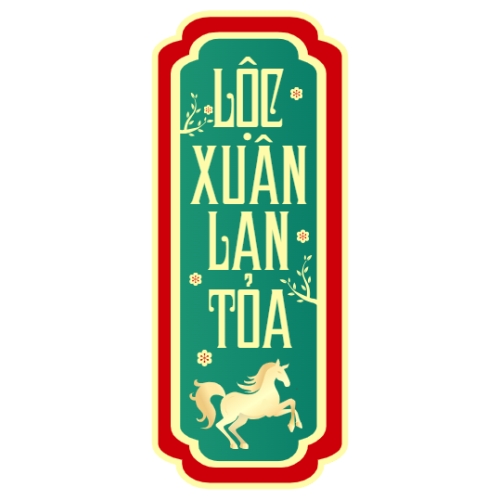 Mẫu thiết kế Tag giấy Lộc xuân lan tỏa 1778442488
