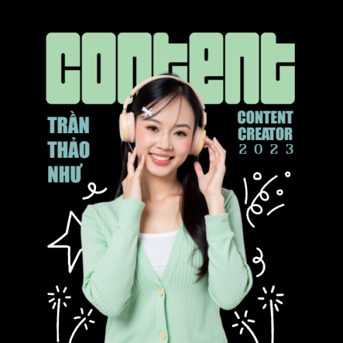 Mẫu thiết kế Ảnh đại diện - Avatar Content Creator, người sáng tạo nội dung, truyền thông, finance, văn phòng, office, dễ thương, cute 1777575185