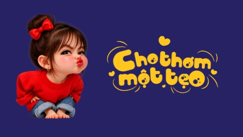 Mẫu thiết kế Hình nền máy tính Cho thơm một tẹo 1777594700
