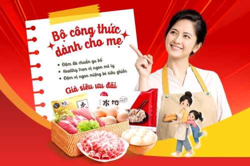 Mẫu thiết kế Bài post MXH ngang Bộ công thức dành cho mẹ 1778446768