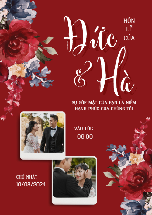 Mẫu thiết kế Khung ảnh (dọc) Better Together, cổ điển, vintage, retro, classic, hoa lá 1778451288