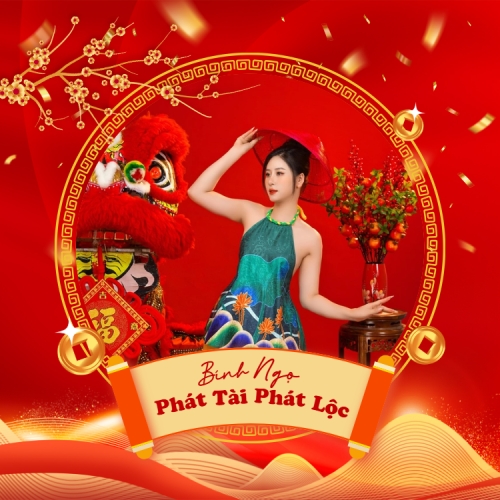Mẫu thiết kế Ảnh đại diện - Avatar Bính ngọ phát tài phát lộc 1778447172