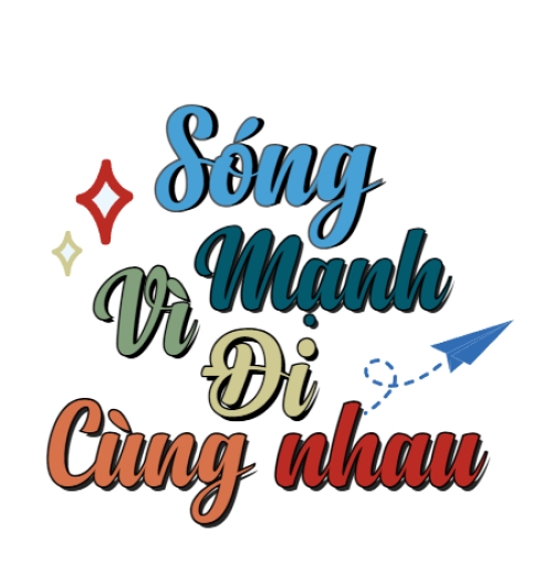 Mẫu thiết kế Ly sứ (cốc) Sóng mạnh vì đi cùng nhau 1778448662